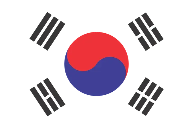 Bandera de Corea del Sur